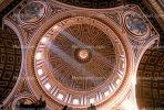 Dome Ceiling, Rotunda, Saint Peter's Basilica, Round, Circular, Circle, Vatican, RCTV01P01_16.2646
