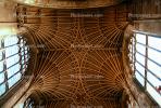Fan Vaulting of the Nave Ceiling, Abbey Church of Saint Peter and Saint Paul, Bath Abbey, Anglican parish church, Bath, Somerset, England, RCTV03P03_12.2647