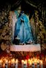 Mother Mary, Candles, San Xavier Del Bac, Spanish Catholic mission, near Tucson, RCTV03P07_06.2648