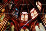 Stained Glass Windows, Notre Dame, Paris, RCTV03P12_13B.2648