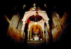 Altar, Chapel of Saint Helena, Cross, Arch, Church of the Holy Sepulchre, Jerusalem, RCTV04P08_02.2648