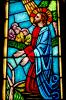 Stained Glass Window, Jesus, RCTV04P15_19.2649