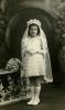 Holy First Communion girl, prayer, 1910s