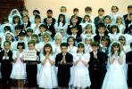 Girls, Dresses, First Holy Communion, Roman Catholic Church, formal, RCTV06P09_01