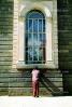 Window, Person, arch, brick, guy, male, man, back, Building, Addis Ababa, RCTV06P14_02