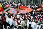Umbrellas, Epiphany, Addis Ababa, Ethiopia, RCTV06P14_06