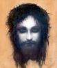 Jesus Christ, Face, simulated Shroud of Turin