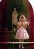 First Holy Communion, Catholic, Girl, dress, formal, 1950s, RCTV11P03_11