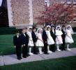 first holy communion, catholic, girls, dresses, formal, 1960s, RCTV11P04_11