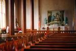 church, Inside, interior, altar, pews, RCTV11P08_14