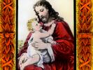 Jesus of Nazareth with a boy