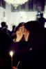 Women lighting Candles, Church Services at the end of the fighting in Tblisi, 1992, RCTV12P01_05