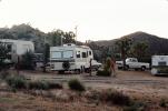 trailer, campsite, Joshua Tree National Monument