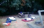 Campsite-21, Air Mattress, Picnic Table, Austin Creek State Park