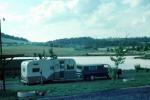 Mallard Camper Trailer, Pick-up Truck, Willow Lake Resort, Raphine North Carolina, June 1979, 1970s, RVCV02P01_18
