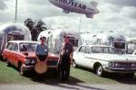 Airstream Trailer, Goodyear Blimp, Convention, Cars, vehicles, Plymouth Valiant, station wagon, January 1963, 1960s, RVCV02P05_06