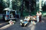 Canoe, Van, Lounge, Table, Trees, 1970s, RVCV02P06_05