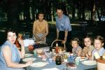 Eating Dinner, Girls, Table, Akron Ohio, 1950s, RVCV02P07_17