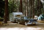 Ford Ranchero, Trailer, Campsite, 1959, 1950s