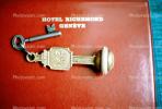 Hotel Richmond, Geneva, Geneve, key for room 233, RVHV03P14_02