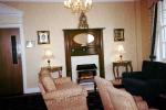 Lobby, Chairs, Fireplace, Mirror, Chandelier, Lamp, RVHV05P11_03
