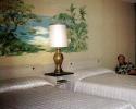 Lamp, Beds, Room, Man, 1960s, RVHV05P12_10