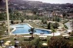 Hotel swimming pool, umbrellas, Caracas, Venezuela, RVHV05P15_06