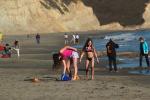 Drakes Beach, sand, people, RVLD02_172