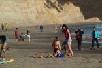 Drakes Beach, sand, people, RVLD02_176