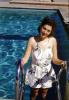 Woman, swimming pool, bathingsuit, Ojai California, Ventura County, 1949, 1940s, RVLV01P02_02