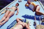 Sunning on a Boat, August 1971, 1970s, RVLV01P04_10B