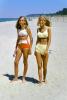 Girls walking on the beach, 1960s, RVLV01P07_12D