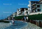 Marvin Braude Bike Trail, path, shoreline, strand, beach house, buildings, RVLV02P07_04