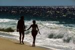 Couple on Beach, Pacific Ocean, sand, water, RVLV02P07_19