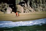Beach, Girl, Boy, Sand, Sun Worshipper, Pacific Ocean, Puerto Vallarta, RVLV02P09_12