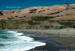 Beach, Sand, Pacific Ocean, Goat Rock State Beach, Sonoma County Coastline, Jenner, RVLV02P11_12.2654
