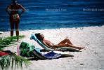 Lady Sunning on a Lounge Chair, sun tan, RVLV02P13_14