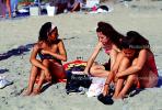 Imperial Beach, San Diego, Women Sitting