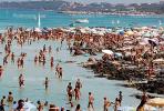 Beach, Crowds, Stintino, Sardinia, Italy, RVLV03P06_13.2654