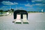 Empty Lounge Chairs, Beach, Sand, Ocean, Del Rey Beach Florida, RVLV04P13_07