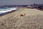 Pebbles, Solana Beach, California, Pacific Ocean, Wide Open Beach