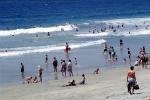 Crowded Beach, Waves, Pacific Ocean, summer, Sand, Shoreline, Del Mar, RVLV05P03_05