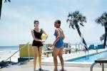 Women standing by the Pool, 1960s, RVLV05P06_09