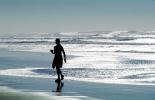 Woman Walking on the Beach, Ocean Beach, Ocean-Beach, RVLV05P07_14