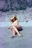 Sun, Hat, Bikini, Beach, Sand, Ventura County, Legs, Leggy, RVLV05P12_17