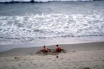 Beach, small waves, Shoreline, Atlantic Ocean, Sand, Water, Nags Head, Kitty Hawk, Outer Banks, RVLV05P14_18