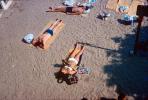 Woman, Beach, Sunny, Summertime, Bikini, Sand, Sandy, 1960s, RVLV07P03_18