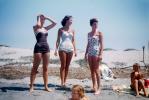 Women, Sunny, Summertime, Swimsuit, 1950s