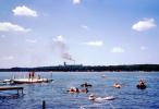 airbattress, Lake, docks, swimwear, trunks, Illinois, 1966, 1960s