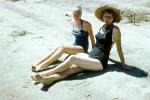 Bathing Suits, San, Beach, Hats, Bathingcap, Grace and Marie, 1962, 1960s, RVLV07P06_15